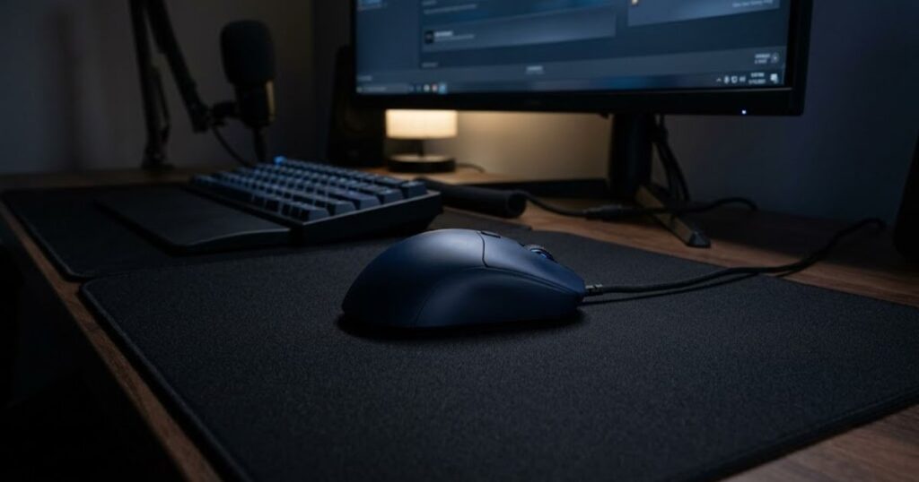 Compact symmetrical gaming mouse for claw grip Valorant aiming