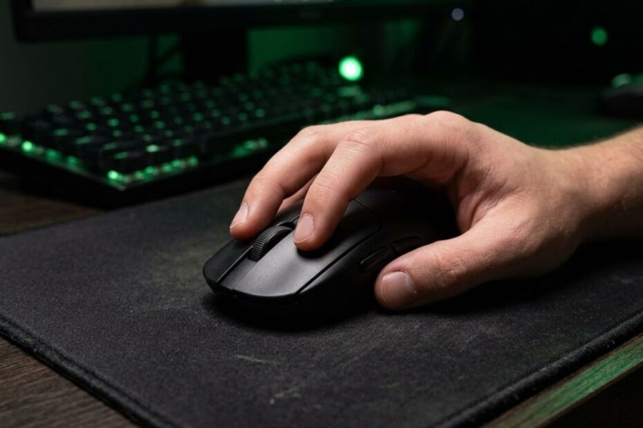Gaming mouse shape setup for Valorant tactical FPS aiming and comfort