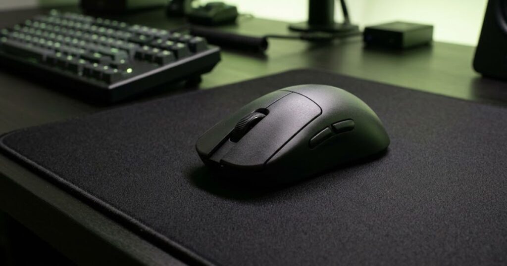 Ergonomic palm grip gaming mouse for Valorant tactical FPS gameplay