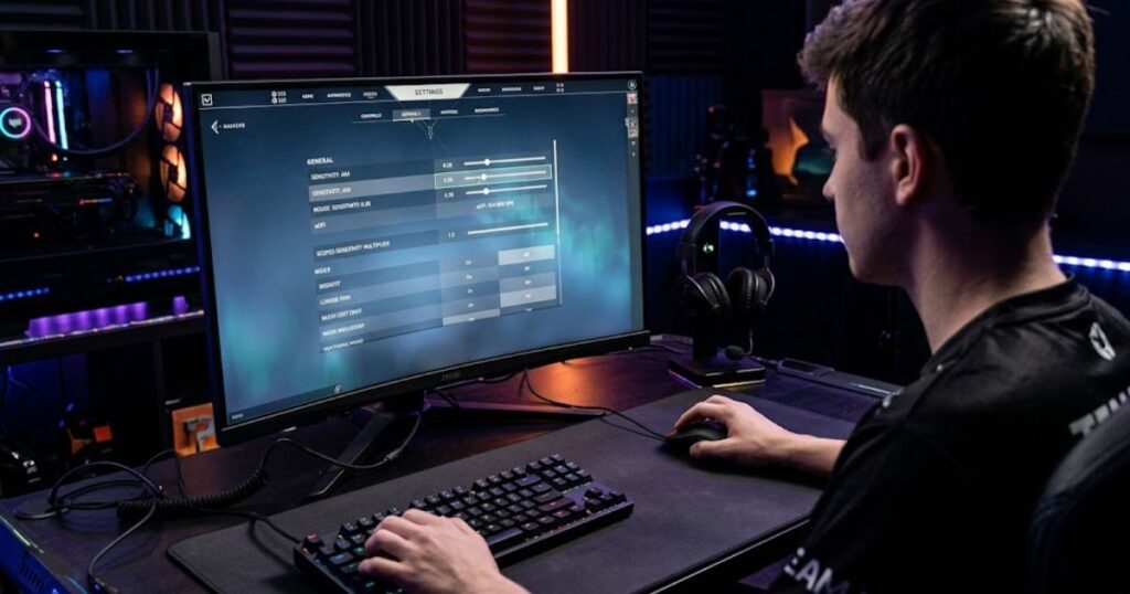 Valorant sensitivity settings setup for accurate flick shot aiming and stopping control