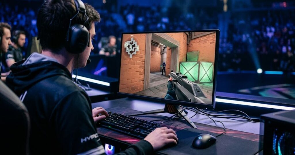 Perfect Valorant crosshair placement reducing flick distance during tactical FPS gameplay