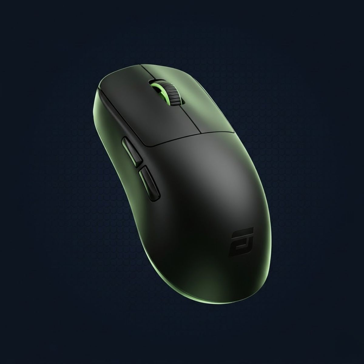 Black Endgame Gear OP1 8K wired gaming mouse shown with a compact claw grip focused shape