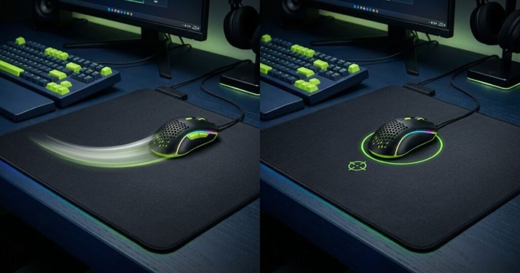 Fast and control mouse skates comparison for Valorant aiming consistency