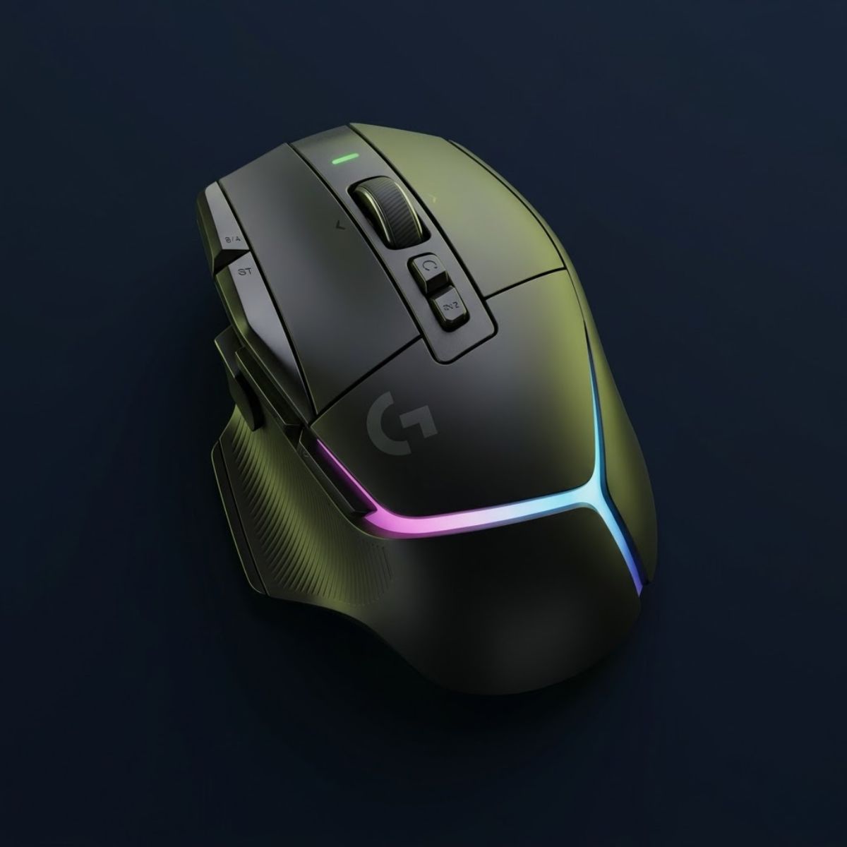 Logitech G502 X Plus wireless gaming mouse for large hand comfort and control
