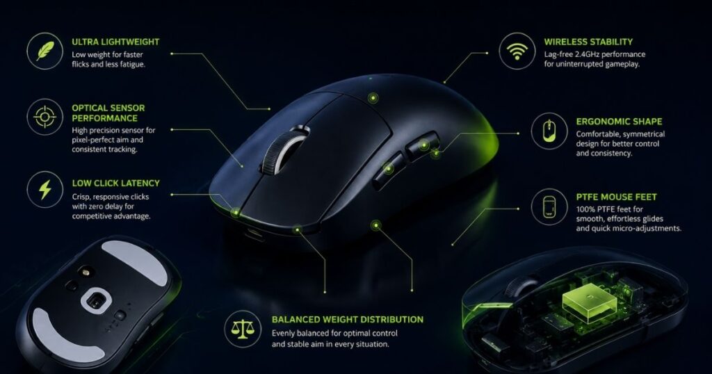 Key gaming mouse features that matter for competitive Valorant gameplay
