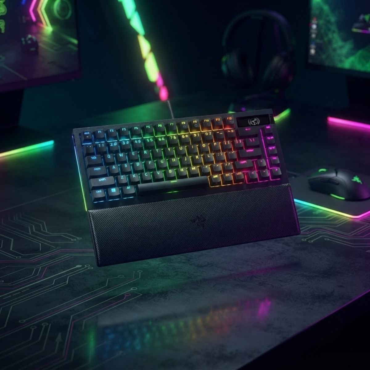 Razer BlackWidow V4 Pro 75% mechanical gaming keyboard