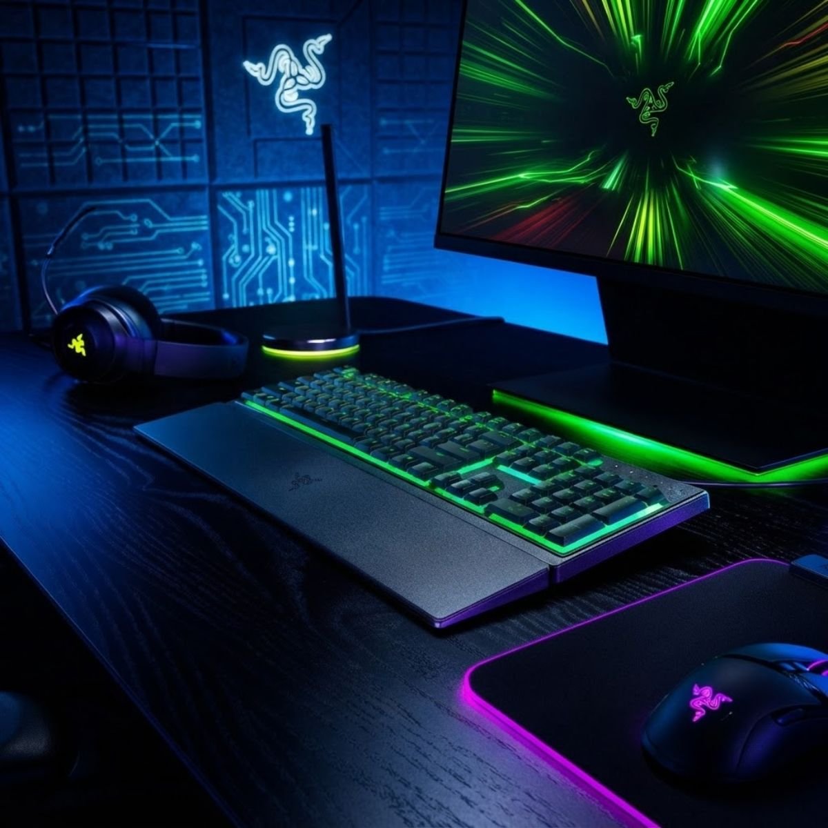 Razer Ornata V3 X low-profile membrane gaming keyboard